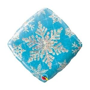 Snowflake Helium Balloon
